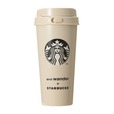 【スターバックス新作グッズ】and wander + STARBUCKS ステンレスToGoボトル 473ml / ¥5,700/ドリンクを注ぎやすい広い口径は、洗いやすく、氷を入れる際にも便利