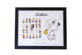 『PEANUTS LOVERS CHALLENGE 2023』全受検者の中から抽選で10名に、「チャールズ M. シュルツ氏 生誕100周年記念　額入り切手セット」