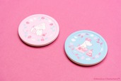 【「ムーミンママズデー」シリーズ】吸水タイルコースター(ピンク/ブルー)各1,100円(発売元:株式会社山加商店)