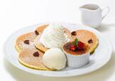 「パンケーキ&苺のプチブリュレ」＜1,580 円(税込 1,738 円)＞【苺~Sweet Strawberry 1st season~】