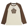 【マリークワント×PEANUTS】MARY QUANT × PEANUTS™ ラグランロング Tシャツ(ブラック/ブラウン/ブルー)各¥8,800（税込み）