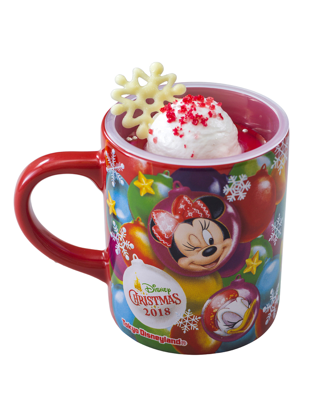 アップルゼリー＆ミックスベリームース、スーベニアカップ付き 780円｜東京ディズニーランド「スウィートハート・カフェ」「ハングリーベア・レストラン」「グランマ・サラのキッチン」「キャプテンフックス・ギャレー」「トゥモローランド・テラス」「プラズマ・レイズ・ダイナー」｜東京ディズニーリゾート「ディズニー・クリスマス」