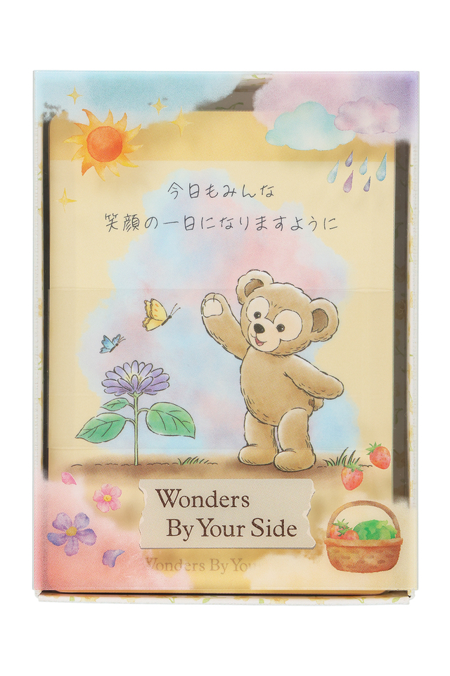 メッセージカード&メモ 1,200円｜「ダッフィー＆フレンズのワンダーズ・バイ・ユア・サイド」グッズ｜販売店舗：東京ディズニーシー「マクダックス・デパートメントストア」｜発売日：2026年6月2日（火）