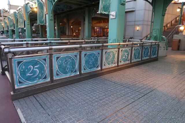 東京ディズニーシー25周年「スパークリング・ジュビリー」デコレーション