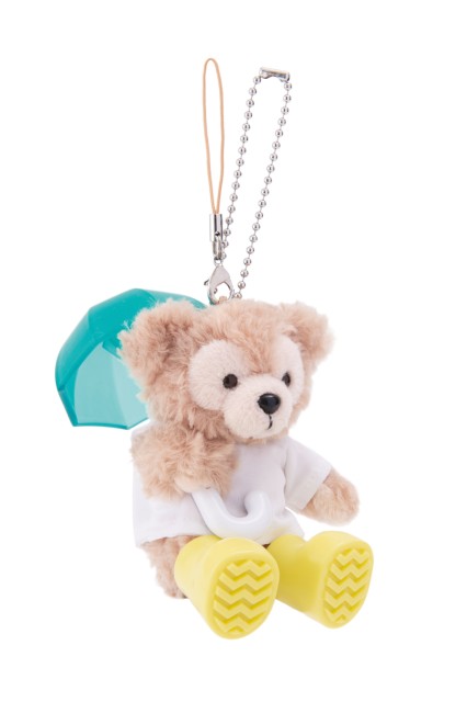 「ダッフィー＆フレンズのビューティフル・レイニーデイズ」ぬいぐるみストラップ