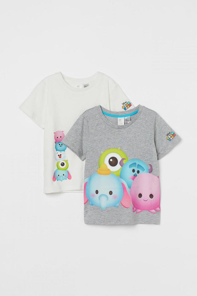 プリントTシャツ 2枚セット¥1,499