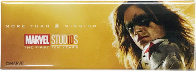 スクエア缶バッジセットA(キャプテン・アメリカ、ウィンター・ソルジャー)