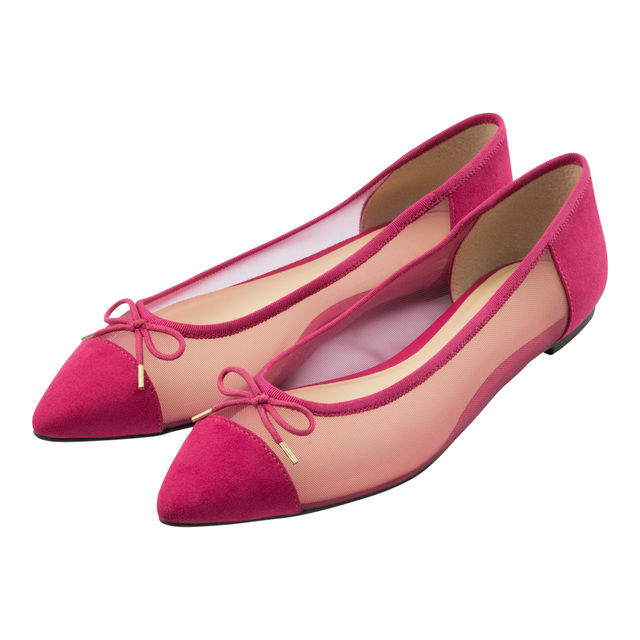 GU（ジーユー）『チュールレースフラットシューズ』