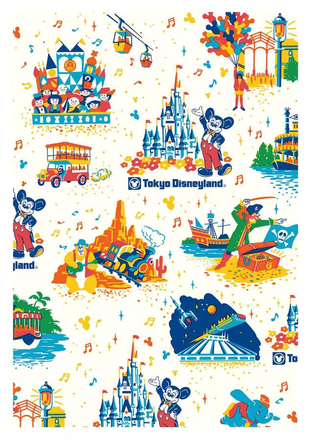 投票対象の買い物袋のデザイン|東京ディズニーリゾート40周年記念「Make Your Favorite」第2弾グッズ|販売店舗:東京ディズニーランド「グランドエンポーリアム」、東京ディズニーシー「エンポーリオ」、東京ディズニーリゾート・アプリ|発売日:2024年2月1日(木)