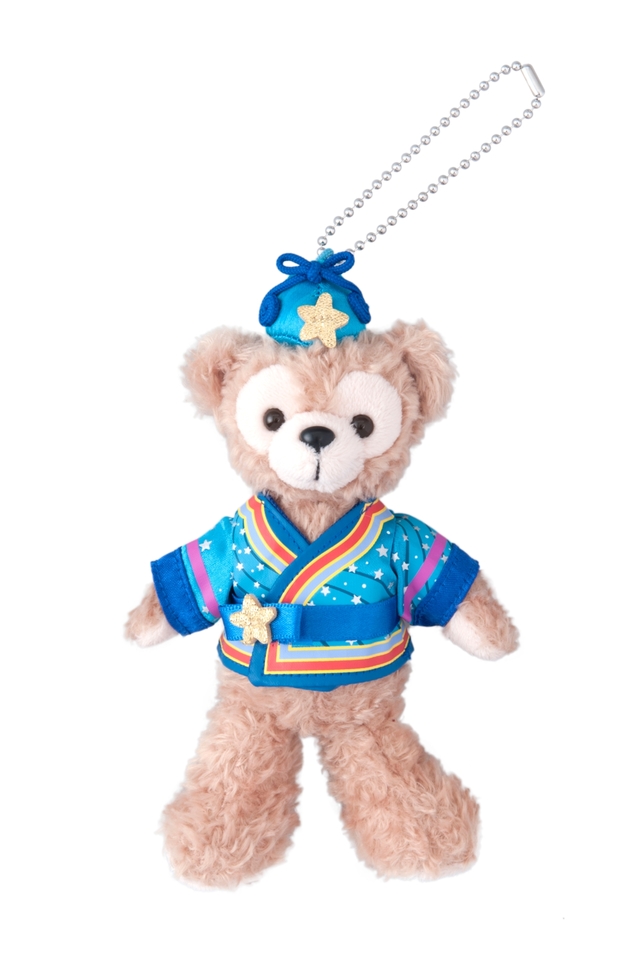 ぬいぐるみバッジ 1,800円｜長さ約15cm｜東京ディズニーシー「マクダックス･デパートメントストア」｜東京ディズニーリゾート「ディズニー七夕デイズ」