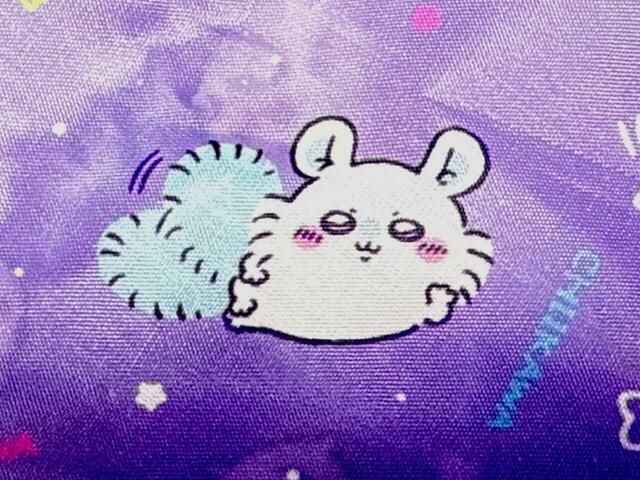 【ねーねー 2024年12・1月号付録】「よっふかししてやるッ」のイラストのモモンガ。フサフサのしっぽを振っているのがかわいすぎ！