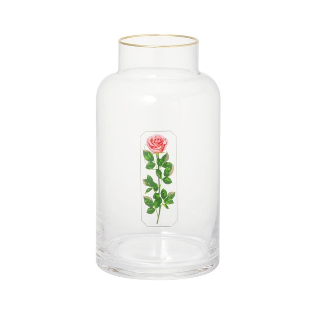 ルル メリー バラ ピンク フラワーベース M ¥3,500