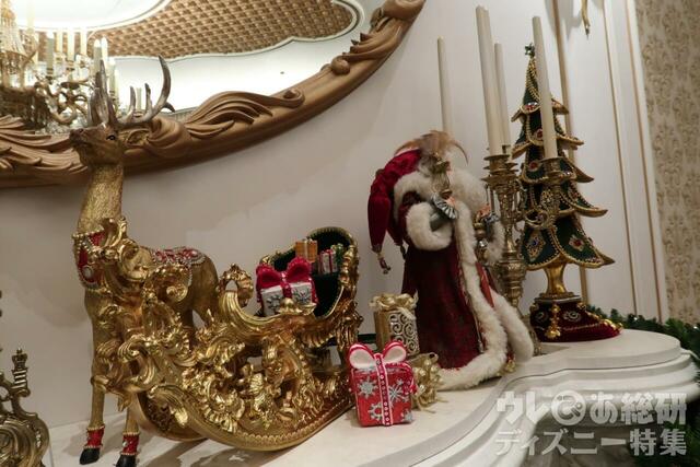 京ディズニーシー・ファンタジースプリングスホテル グランドシャトー クリスマス装飾