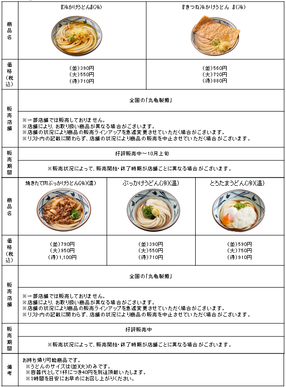 「丸亀製麺」＜期間：7月24日（水）～9月上旬＞【【丸亀製麺】ひんや〜り！凍らせレモン入り『豚しゃぶおろしレモンシェイクうどん』が新登場】