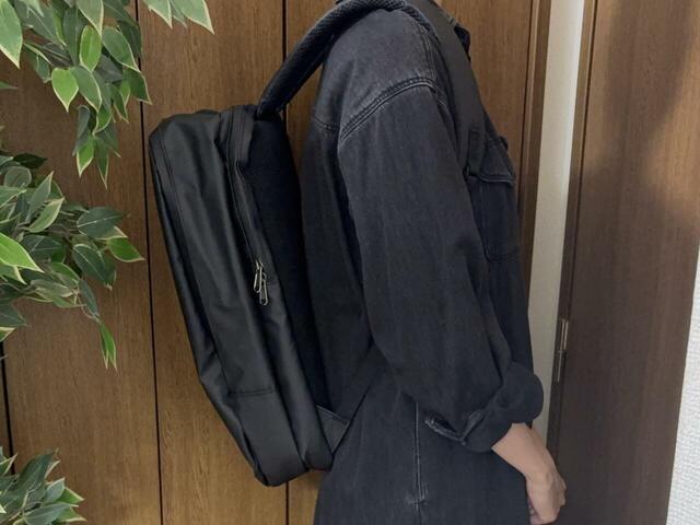 【ワークマン ベーシックバックパックⅡ】スクエア型なので子どもっぽくならないフォルムが嬉しい!普段使いにも通勤通学にも使えます