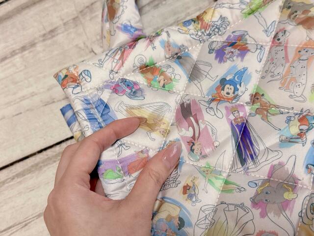 ふわふわのキルティング素材がかわいい♪