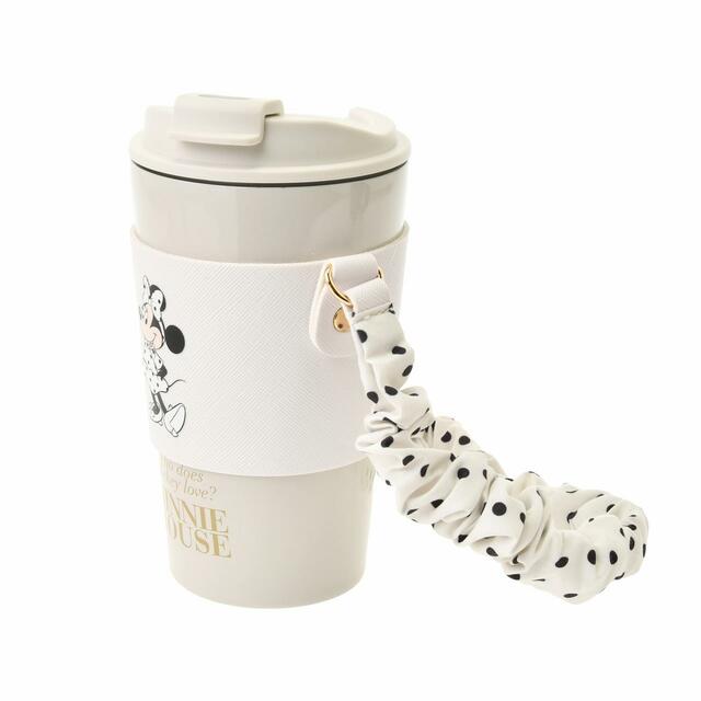 ミニー タンブラー ステンレス ホルダー付き Minnie’s DOT STYLE 3,600円