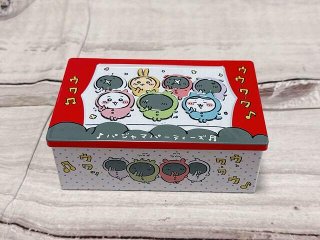 パジャマパーティーズ　カラフルクランチ缶／税込1,404円