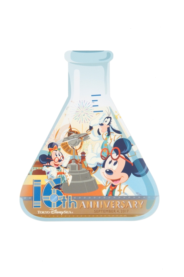 ステッカー 300円｜縦約15.5×横約12cm｜エンポーリオ｜東京ディズニーシー16thアニバーサリーグッズ
