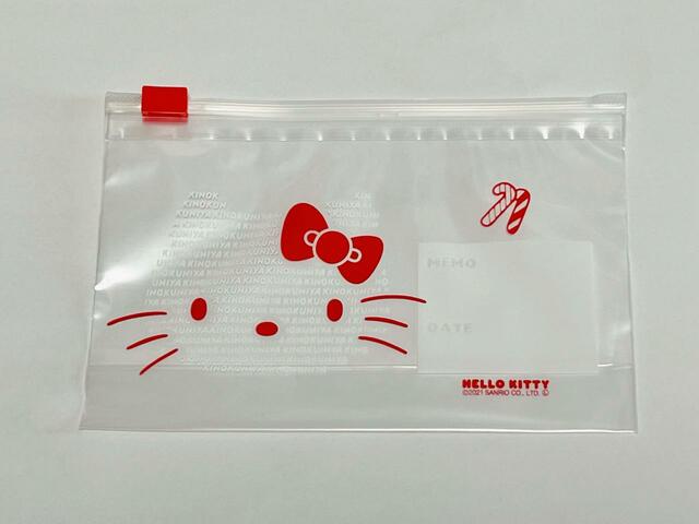 【紀ノ国屋 ハローキティ ジッパーバッグ】Sサイズは4枚入り