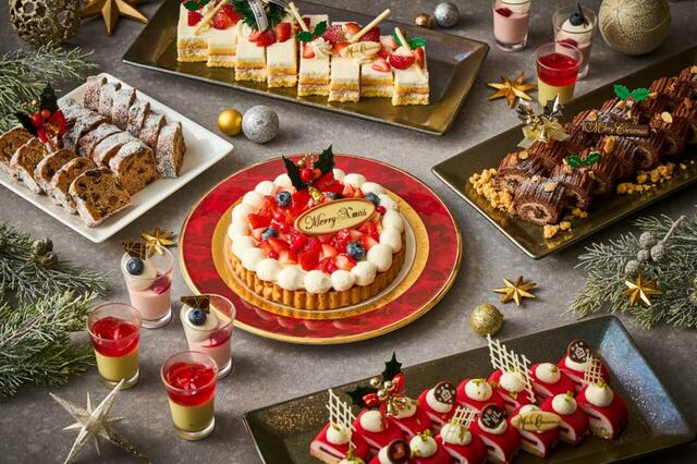 「クリスマススイーツ」＜期間：2025年12月20日～12月25日＞【心ときめくクリスマスメニュー＆こだわり料理がお出迎え！ホテルメトロポリタン「クリスマススペシャル ビュッフェ」で特別なひととき♪】