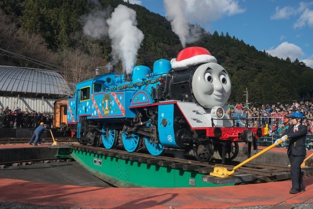 大井川鉄道 きかんしゃトーマス クリスマス特別運行が開催決定 トーマスとジェームスが走る Medery Character S