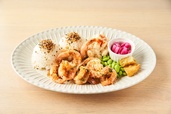 ガーリックシュリンプ プレートランチ