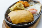 チェダーチーズハンバーグ