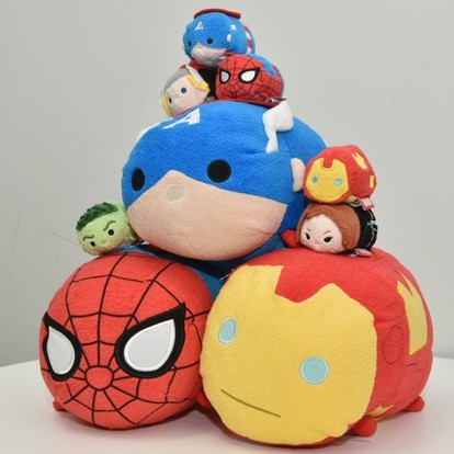 マーベルぬいぐるみ3種セット スパイダーマンたちの& you マスコット4種！セガプライズ MARVEL