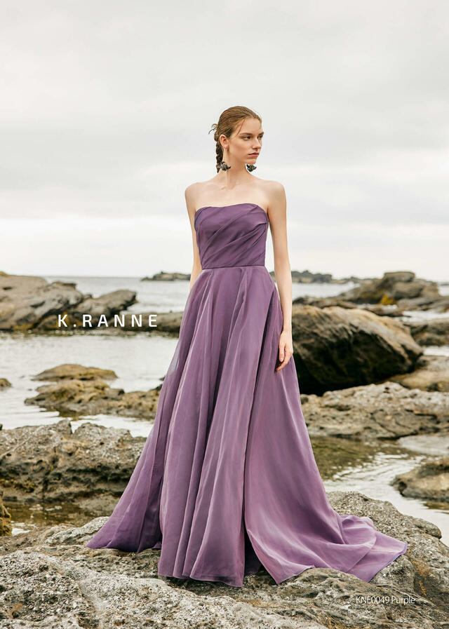 クラウディア|「K.RANNE-クランネ-」新作ウェディングドレス|KNE0049_purple