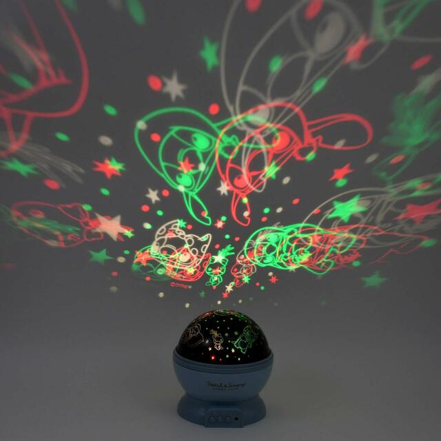 スティッチ＆スクランプ ルームプロジェクター Disney Stitch＆Scramp OHANA LIFE 4,400円