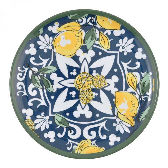 ミッキープレートセット/価格4,400円 (税込)、サイズ:各直径約23×高さ1.5(cm)、素材:メラミン樹脂