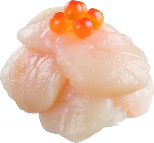 『ほたて貝柱のてんこ盛り』180円(+税)