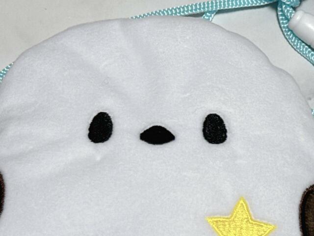 【カルディ クリスマスポシェット2025（シマエナガ）】かわいいお顔に癒される～♪