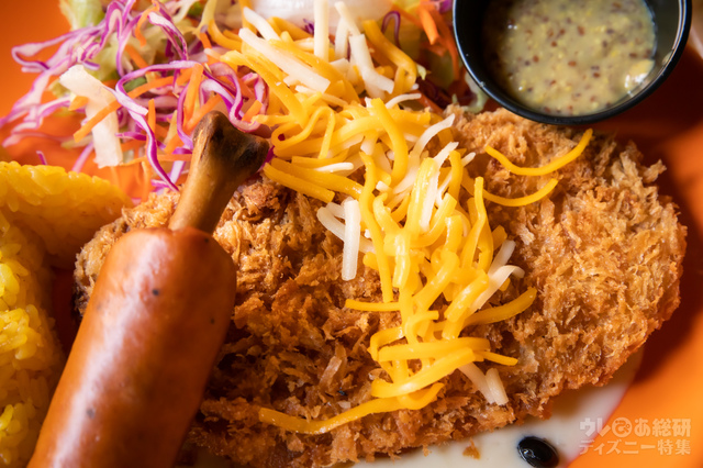 スペシャルプレートセット ¥1,580｜ポークカツレツ（パンチェッタクリームソース）