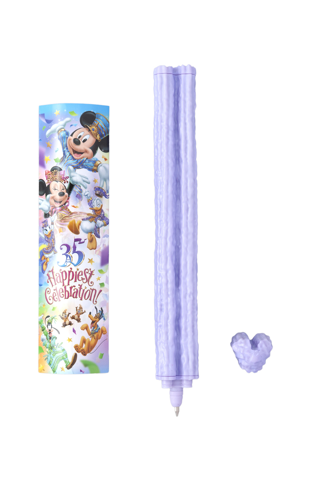 ボールペン 780円｜インク色：黒、長さ約17.5cm｜東京ディズニーランド「グランドエンポーリアム」、東京ディズニーシー「エンポーリオ」｜東京ディズニーリゾート35周年グランドフィナーレ