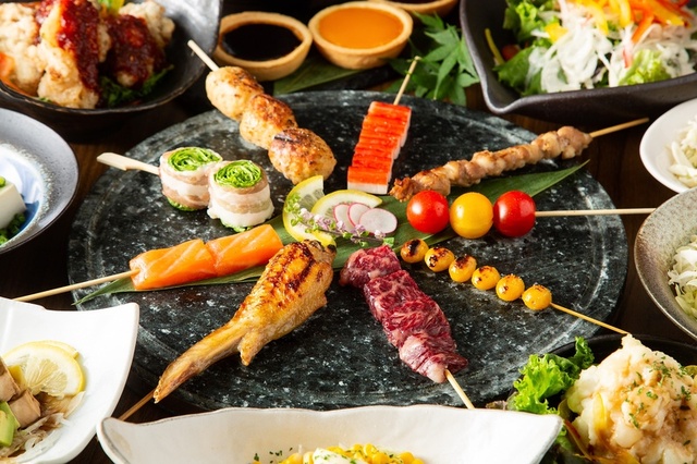 焼き鳥【本格焼き鳥食べ放題　さかえ商店　天拝坂店】