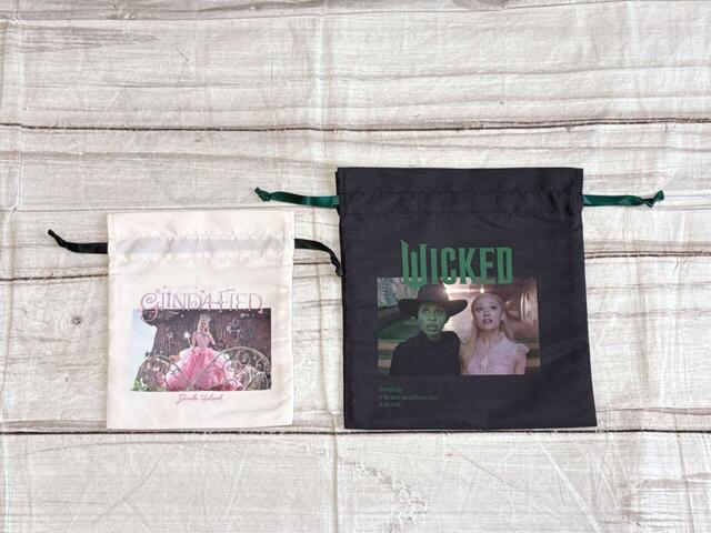 「巾着2枚セット／WICKED」税込550円