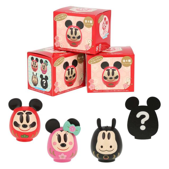 フィギュア 1,600円|東京ディズニーリゾートお正月グッズ|販売店舗:東京ディズニーランド「グランドエンポーリアム」、東京ディズニーシー「エンポーリオ」|発売日:2025年12月1日(月)