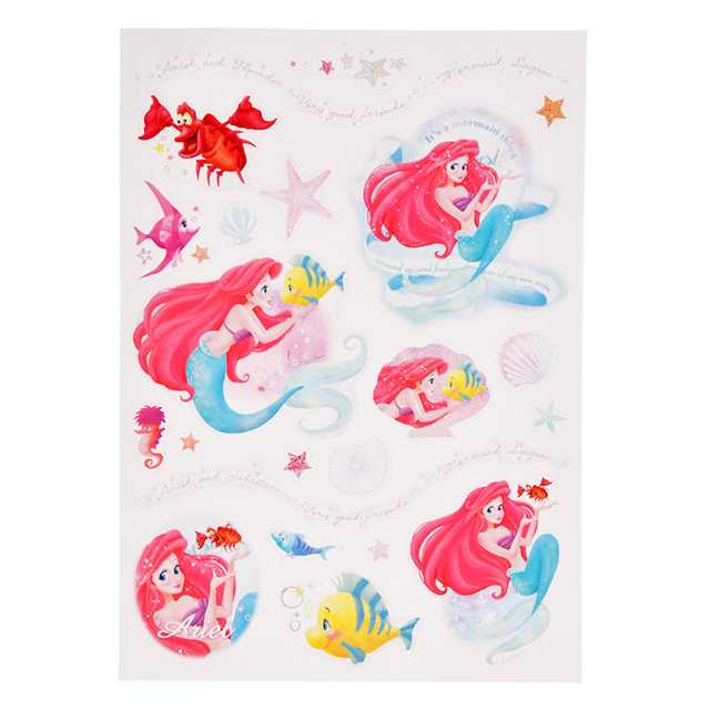 シール・ステッカー 傘用 リトル・マーメイド ラグーン