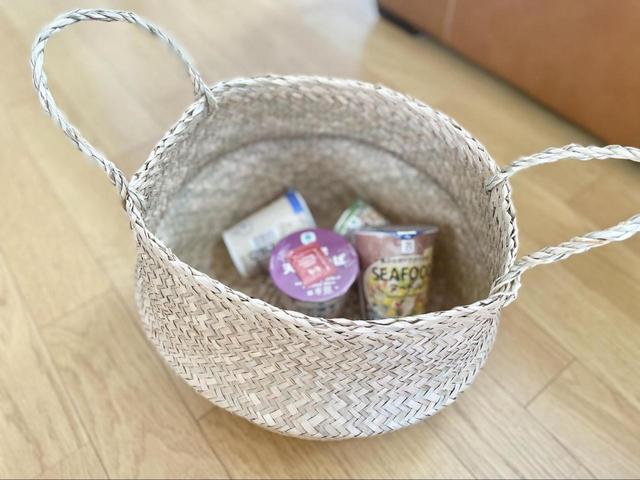 【IKEA（イケア）　FLÅDIS フローディス】素材が繊細なので、重量のあるものを収納して吊り下げるのは不向き