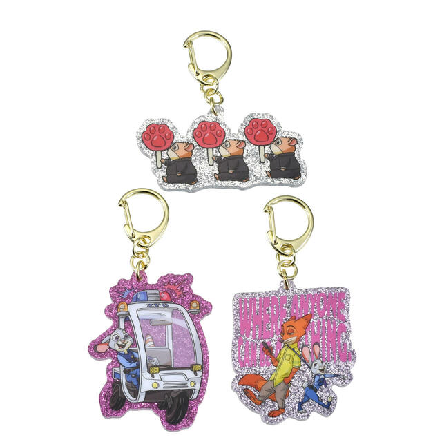 ズートピア シークレットキーホルダー ZOOTOPIA COMIC STYLE 700円