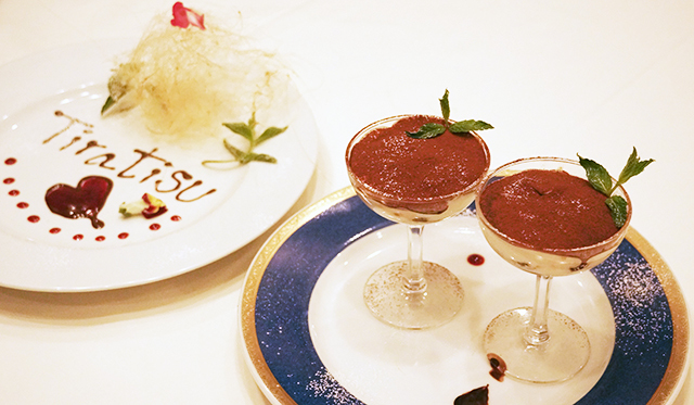 特製の手作りティラティス