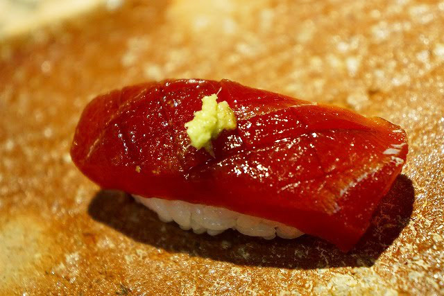 鮨 竹半 若槻（恵比寿）　漬けまぐろ