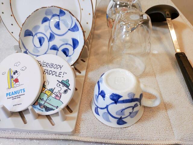 コースターを置いてもかわいい