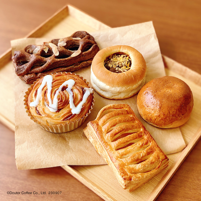 「新作のパン5種」【#朝ドトールしよう!】