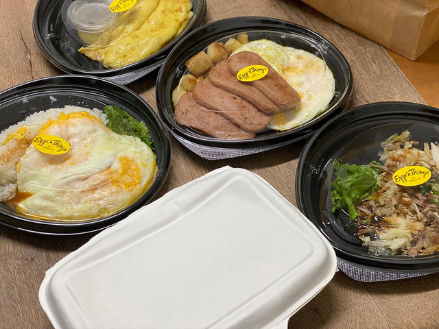 Eggs 'n Thingsでテイクアウト！