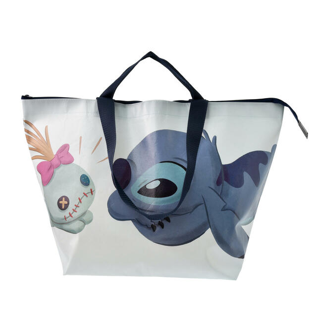 スティッチ＆スクランプ ショッピングバッグ・エコバッグ Disney Stitch Day Collection 1,300円
