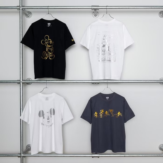 グラフィックTシャツ｜1,500円｜ユニクロUT「ミッキーシャインズ」コレクション