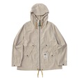 【スターバックス新作グッズ】and wander + STARBUCKS ナイロンタフタフーディージャケット / 40,700円/前身頃にスターバックスサイレンロゴとand wander HIKING CLUBのロゴをデザインしたパッチを配置